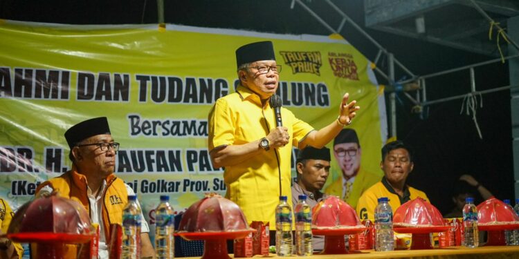 Ketua Golkar Sulsel, Taufan Pawe (TP) menemui tokoh dan masyarakat Kabupaten Bulukumba. (Dok.Ist)