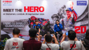 Fabio 'El Diablo' Quartararo Saat Acara Meet & Greet Dengan Konsumen dan Komunitas Yamaha di Mandalika