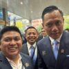 Direktur Karya Pratama Cargo, Syahrul Natsir bersama Menteri Koordinator Bidang Infrastruktur dan Pembangunan Kewilayahan (Menko IPK), Agus Harimurti Yudhoyono (AHY). (Ist)
