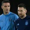 Pelatih Timnas Argentina, Lionel Scaloni Bersama Lionel Messi